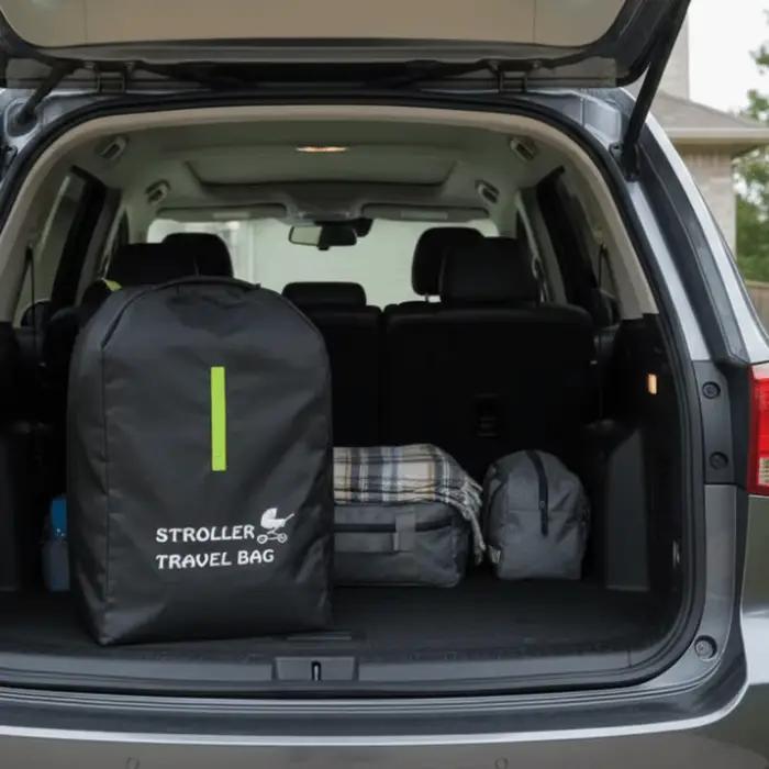 Sac de voyage pour poussette universel résistant aux intempéries pour enfants 7-12 ans occasions spéciales voyage en avion pique-nique famille active