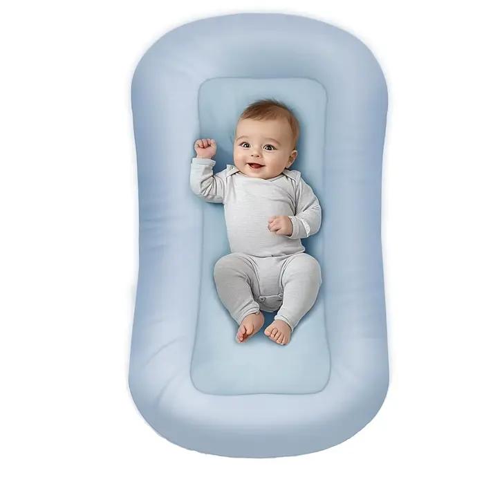 Berceau pliant pour nouveau-né chaise longue portable couffin voyage lit co-sleeping 0-2 ans bleu rose occasions spéciales sécurité confort