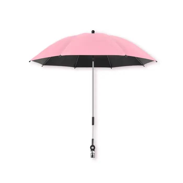 Parasol de poussette 75 cm en vinyle anti-UV